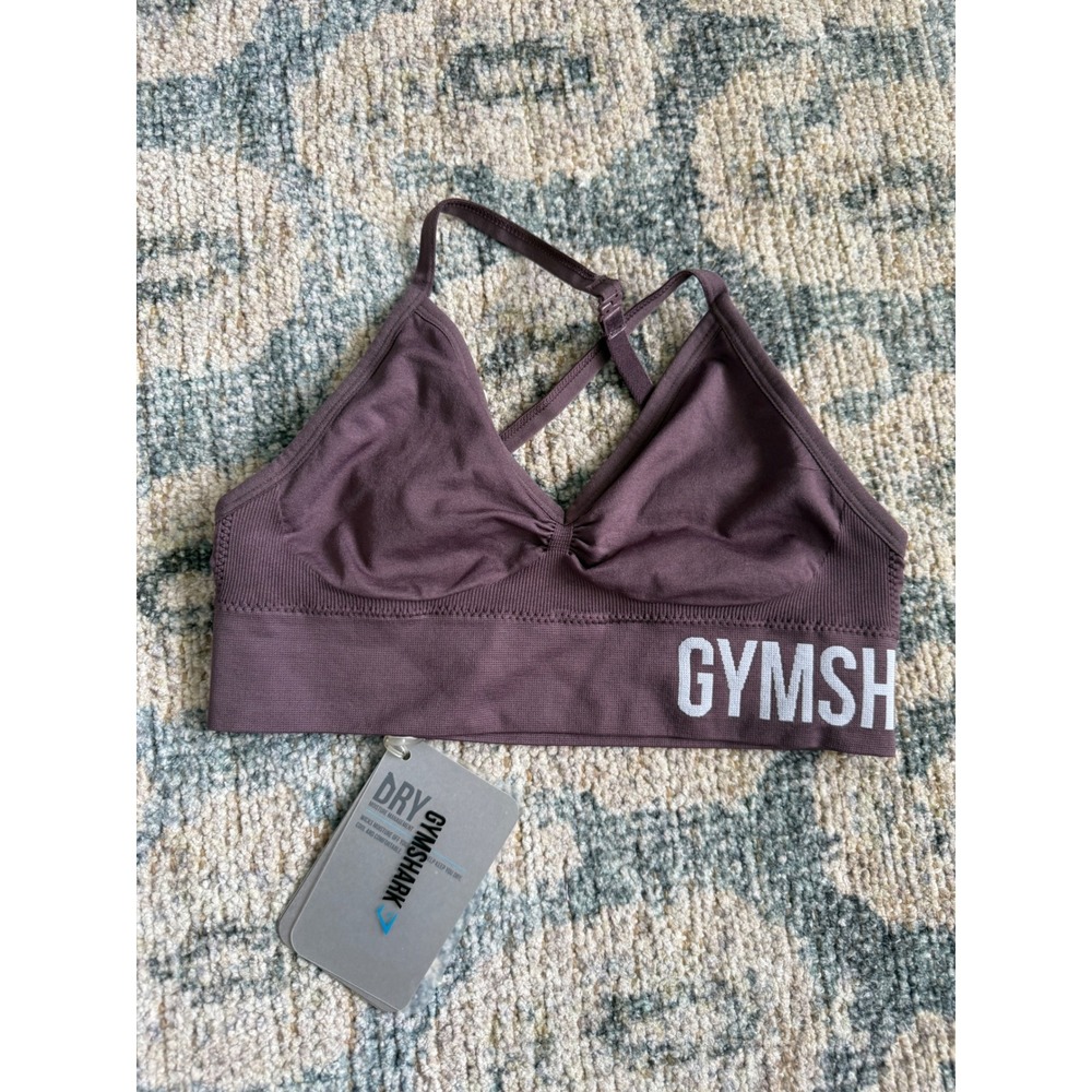 Gymshark Seamless Bralette in Purple Wash XS NWT